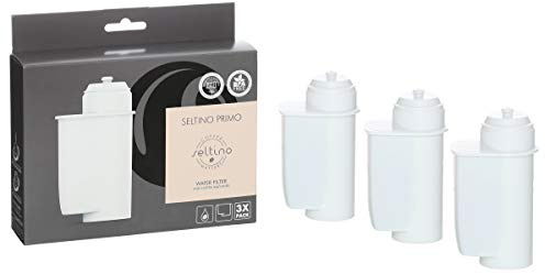 Seltino 3X Filterpatrone Primo - Ersatzfilter für Brita Intenza* 467873 TZ70003, für Espressovollautomaten Bosch, Neff, Siemens, Gaggenau...
