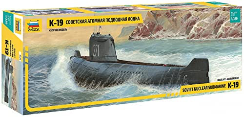 Zvezda 500789025-1:350 K-19 Soviet Atom U-Boot
