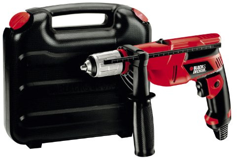Black + Decker KR653K-QS Schlagbohrmaschine 650 Watt im Koffer