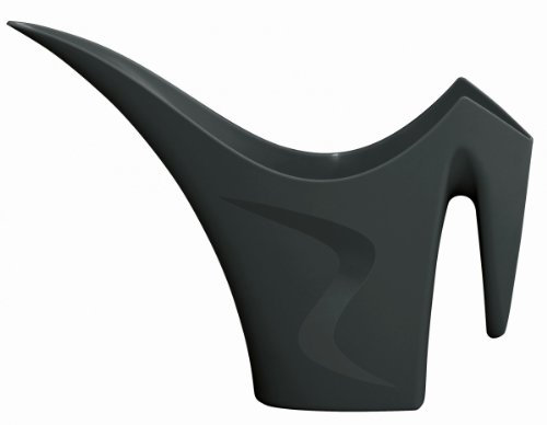 Gießkanne Flash 1,7 ltr. aus Kunststoff Blumengießkanne, Farbe:anthrazit