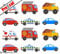 PRE-CUT CARS EDIBLE RICE/WAFER PAPER CUP CAKE TOPPERS PARTY BIRTHDAY DECORATIONS