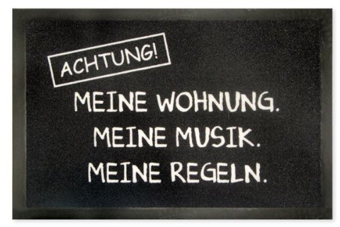 Fußmatte - Meine Wohnung