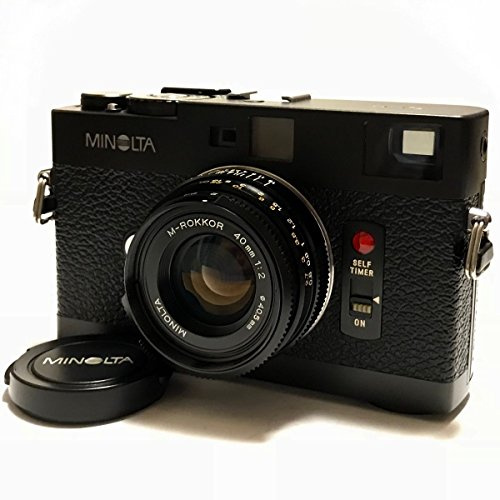 Minolta CLE 35mm telemetro fotocamera a pellicola con m-rokkor 40mm F2 lente