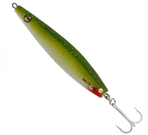 Westin Salty Meerforellenwobbler (12g/18g/26g), Gewicht:18g, Farbe:UV Silver Grass