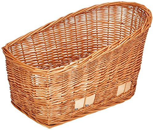 Basil Unisex – Erwachsene Tierfahrradkorb Pasja, Natural, 45 cm x 35 cm x 33 cm