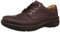 Clarks Men's Nature Three Derbys, Mahogany Leather, 7.5 UK