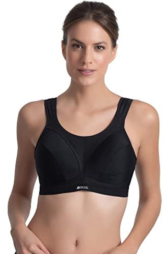 Shock Absorber Womens D+ Mx Hg Sports Bra Training Top Black 34D
