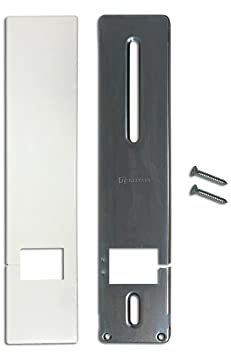 Placca / Copriavvolgitore Olivari mod. Tevere 264x57 mm bianco / nero