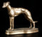 Greyhound Figur stehend - Hund