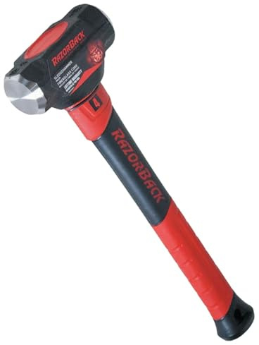 RAZOR-BACK 3111000#4 Engineer Hammer With Fiberglass Handle