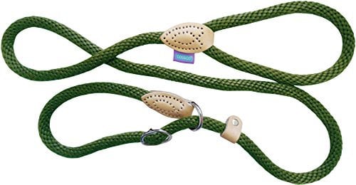 Dog & Co Rope Slip Dog Lead, 150 x 1.4 cm/ 60-inch x 5/8-inch, Green