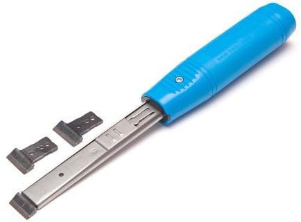 RALI Shark M Professionelles Holzmeißel-Set für die Holzbearbeitung mit 3 austauschbaren Klingen 18, 20 und 22 mm | Beständiger Kunststoff zwischen -20 und +60 °C | Holzmeißel für die Holzbearbeitung