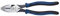 Klein Tools J213-9NE Side Cutter Linemans Pliers, High Leverage, 9-Inch, Streamlined Design, Color Coded
