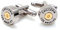 1 Paar Premium Manschettenknöpfe Patrone Cufflinks f. Umschlagmanschette Manschette Business Jackett Sakko Shirt Smoking Black Tie Jagd Jäger Bullet Abendgarderobe Gesellschaftskleidung