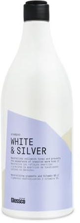 Glossco - Shampoo für weiße und silberne Haare, 1000 ml