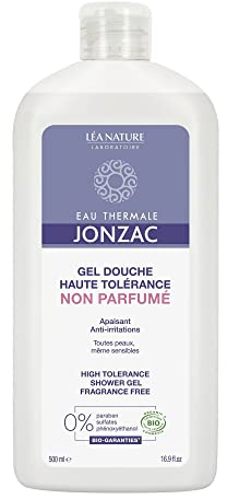 Gel de ducha sin perfume de alta tolerancia, paquete de 2