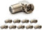 Premium X 10x F-Stecker F-Kupplung, 90° Winkel Verbinder, SAT-Kabel, für SAT-Antennen, Fernseher mit Sat-Empfang