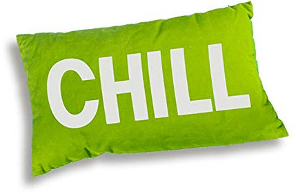 Out of the blue - 190245 - Kissen, Chill, 50cm x 24cm, Polyester, mit Reißverschluss, waschbar