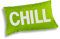 Out of the blue - 190245 - Kissen, Chill, 50cm x 24cm, Polyester, mit Reißverschluss, waschbar