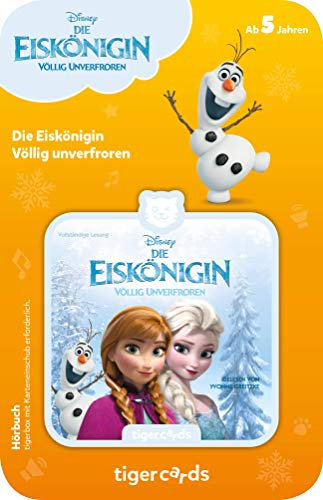 tigermedia tigercard Die Eiskönigin Völlig unverfroren Anna Elsa Olaf Zauber Disney Hörspiele tigerbox Hörbox Audioplayer Hörbücher Kindermusik