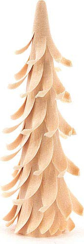 Dregeno Seiffen Spiralbaum Natur - 9 cm
