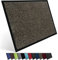 Entrando Schmutzfangmatte 60x90 cm für Innen & Außen – rutschfest, flach & maschinenwaschbar – schützt vor Nässe & Schmutz – geeignet als Fußmatte für Eingang, Haustür, Terrasse (Braun Schwarz)