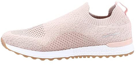 Hush Puppies Femme Ennis Trainer Basket, Rose poudré, 38 EU
