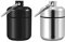 2PCS Pillendose Schlüsselanhänger Wasserdicht, Aluminium tragbare Pillendose Schlüsselanhänger Klein Pillenbox Schlüsselanhänger Tablettenbox für Reise Camping Angeln Speicherung (2 Farben)