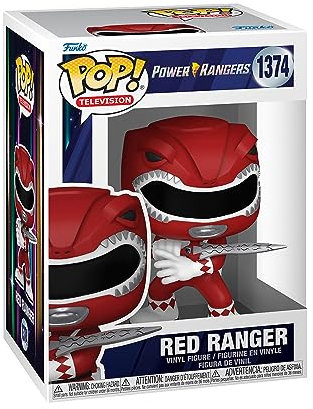 Funko Pop! TV: Mighty Morphin Power Rangers 30th - Red Ranger - Power Rangers TV - Vinyl-Sammelfigur - Geschenkidee - Offizielle Handelswaren - Spielzeug Für Kinder und Erwachsene - TV Fans