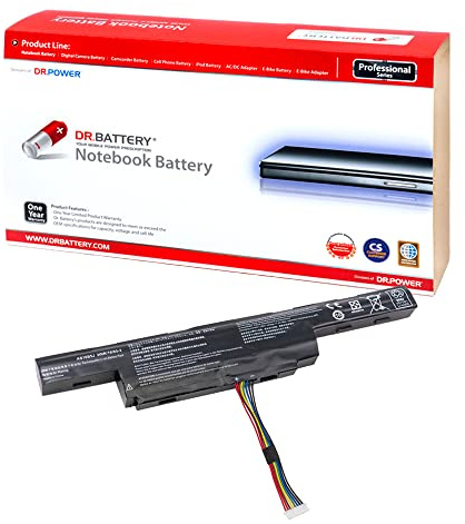 DR. BATTERY AS16B5J AS16B8J Laptop Akku für Acer Aspire E5 575 Aspire E5 575G Aspire E15 E5 575G Aspire F15 F5 573G Aspire F5 573G [10,8V / 48Wh]