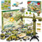 Adventskalender Kinder 2025, Adventskalender Spielzeug Weihnachtskalender Kinder 3-8 Jahre Weihnachten Geschenk Junge 2-10 Jahre Auto Militär Cars Spielzeug ab 2 3 4 5 6 7 8 9 Jahre Junge