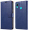 Bxithnr Cover Huawei P Smart 2019 Flip Custodia in Pelle Honor 10 Lite Case Portafoglio con [ Blocco RFID] [Carta Fessura] [Supporto] Magnetica Cover a Libro anche per Honor 10 Lite, Blu