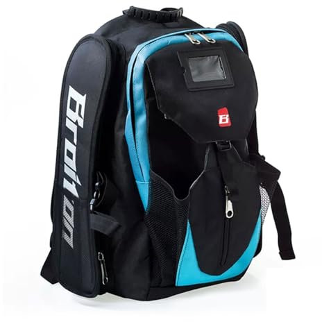 Zaino Unisex in Oxford 1680D, Scarpe da Pattinaggio a Rullo Borsa per Stoccaggio,Pattini in Linea Pattini Zaino Scarpe da Skate Roller Borsa per Il Trasporto Facile-Blue||40 * 22 * 50CM