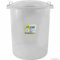 Easy Shopping® 70L 70 Litre Large Clear Plastic Bin Transparent Dustbin with Locking Lid Home Garden Indoor Outdoor Storage Unit