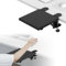 Ergonomische Schreibtischverlängerung, Computer Armlehne für den Schreibtisch, 90° Faltbare Handgelenkstütze, Computer Tischverlängerung für Tisch, Schreibtisch, Büro ((20x24cm/7,87x9,45 Zoll))