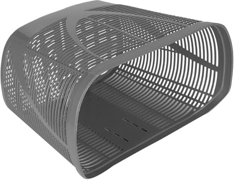 Mobility Scooter Baskets for Front, Front,Mobility Plastic Rear Basket Modification Scooters Large Front Wheelchair Bags Replacement Accessory with Mounting Screw
