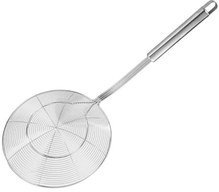 RORPOIR Küchensieb Aus Mit Griff Zum Abtropfen Von Lebensmitteln Pasta Spaghetti Und Nudeln Küche Feindraht-sieb Für Braten Von Pommes Frites Gemüse Und Fleisch Einfach Zu Reinigen Und
