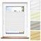 Jalousiescout Plissee Klemmfix ohne Bohren—Jalousie 40x150cm weiß Sichtschutz Fenster Sonnenschutz, Lichtdurchlässig Rollo für Fenster & Tür, Hochwertiges Polyester Pure Plissee