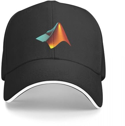 CWCMZDH Baseballmütze Baseballkappe matlab Baseball Cap Sonnenhut für Rugby Snap Back Hut Damen Hüte Männer