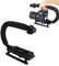 MOUMOUTEN Video-Action-Stabilisierungsgriff – UType-Handstabilisator für DSLR-Kameras und Camcorder, bequemer Griff und Stoßdämpfung