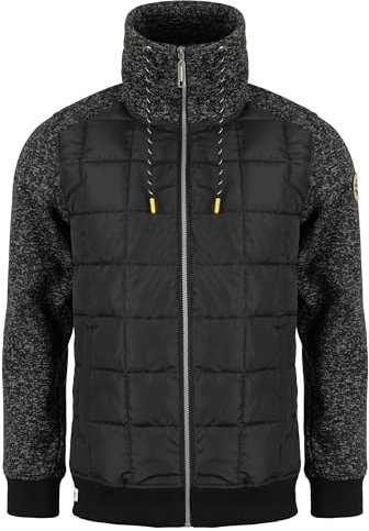 ROADSIGN australia Herren Jacke mit praktischen Reißverschlusstaschen & Logo-Applikation Roadsign schwarz, M