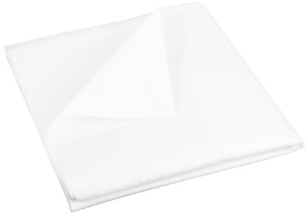 Molain Bügelvlies Weiß,200 x 100 cm Aufbügelbarer Einlagestoff Vlieseline Leichtes Vliesstoff Vlieseline zum aufbügeln für Bügelfalten, Nähhandwerk, Verstärkte Bekleidung (Leicht)