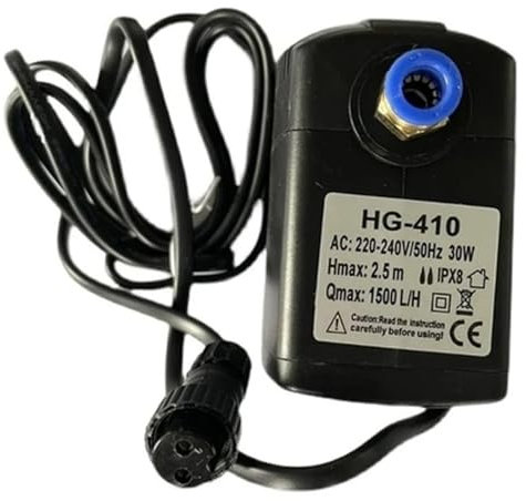 DEYIN 1 Uds. Bomba de Agua HG-390 XD-18 HG-410 Bomba de Agua con Ventilador de pulverización Bk-1800(HG-410 30w)