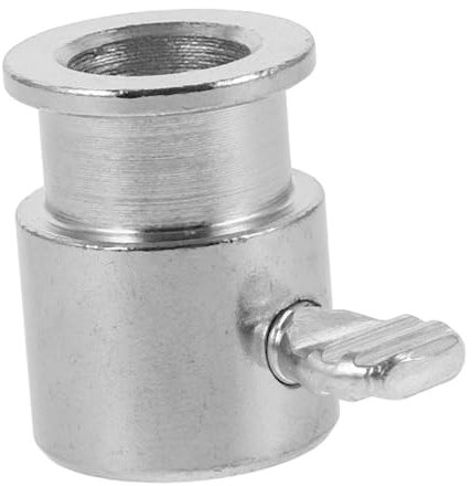 Luxshiny Halterung für Drehspieß, M5 11mm Eisen, Silber für Sicheren Halt
