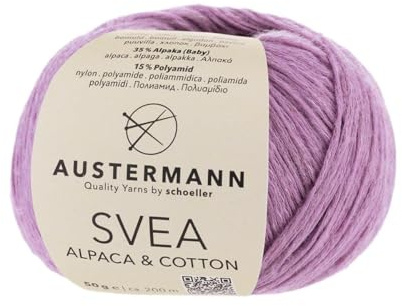 Svea | Baumwolle-Alpaka Mischung | 200 M - 50G | 06 - Flieder
