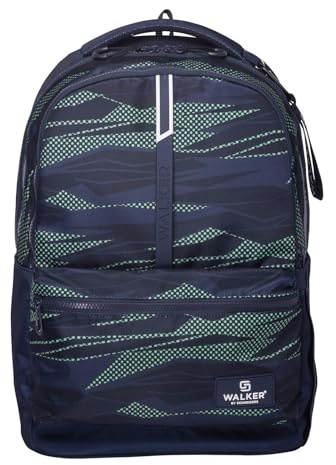 Walker Schulrucksack Rucksack mit Laptopfach Rey Backpack 30L Layers Green dunkelblau