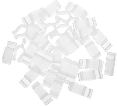 JUMPLAWN 60pcs Pump Dispenser Lock Clip for Cosmetic Bottles, Impact Resistant Pp Plastic Material with Easy Installation, Suitable for Daily Use and Travel, Secure Bottle Pump Stopper
