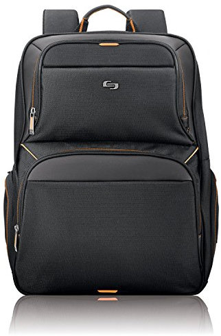 Solo New York UBN701-4 17.3 Inch Laptop Backpack, Black, 44.5 x 29.8 x 20.3cm, Black, Everyday Laptop Backpack