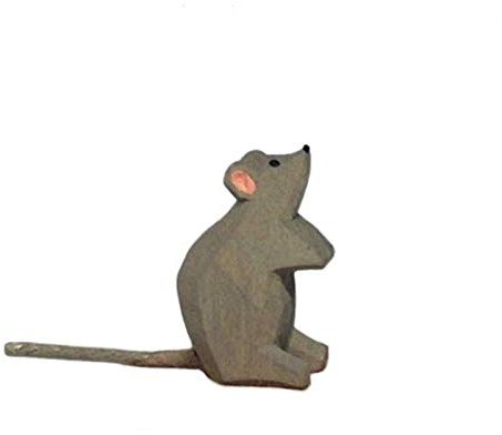 Lotte Sievers-Hahn Maus/Mäuschen Krippenfigur mit Baumwollbeutel