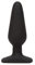 Lovehoney Classic Butt Plug - 5 Inch Silicone Anal Plug - with Flared Base & Waterproof - Black